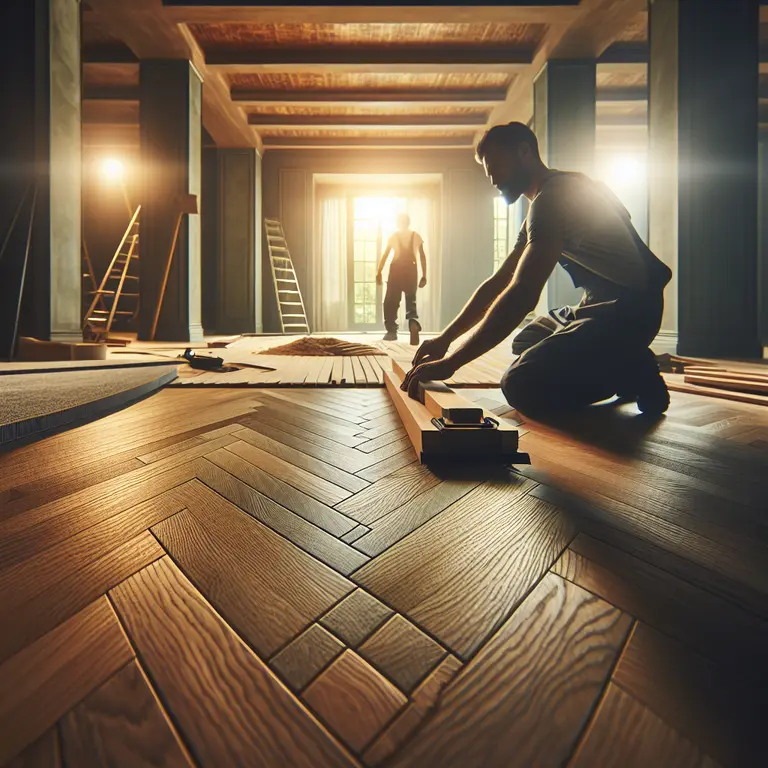 تركيب أرضيات خشب في الإمارات