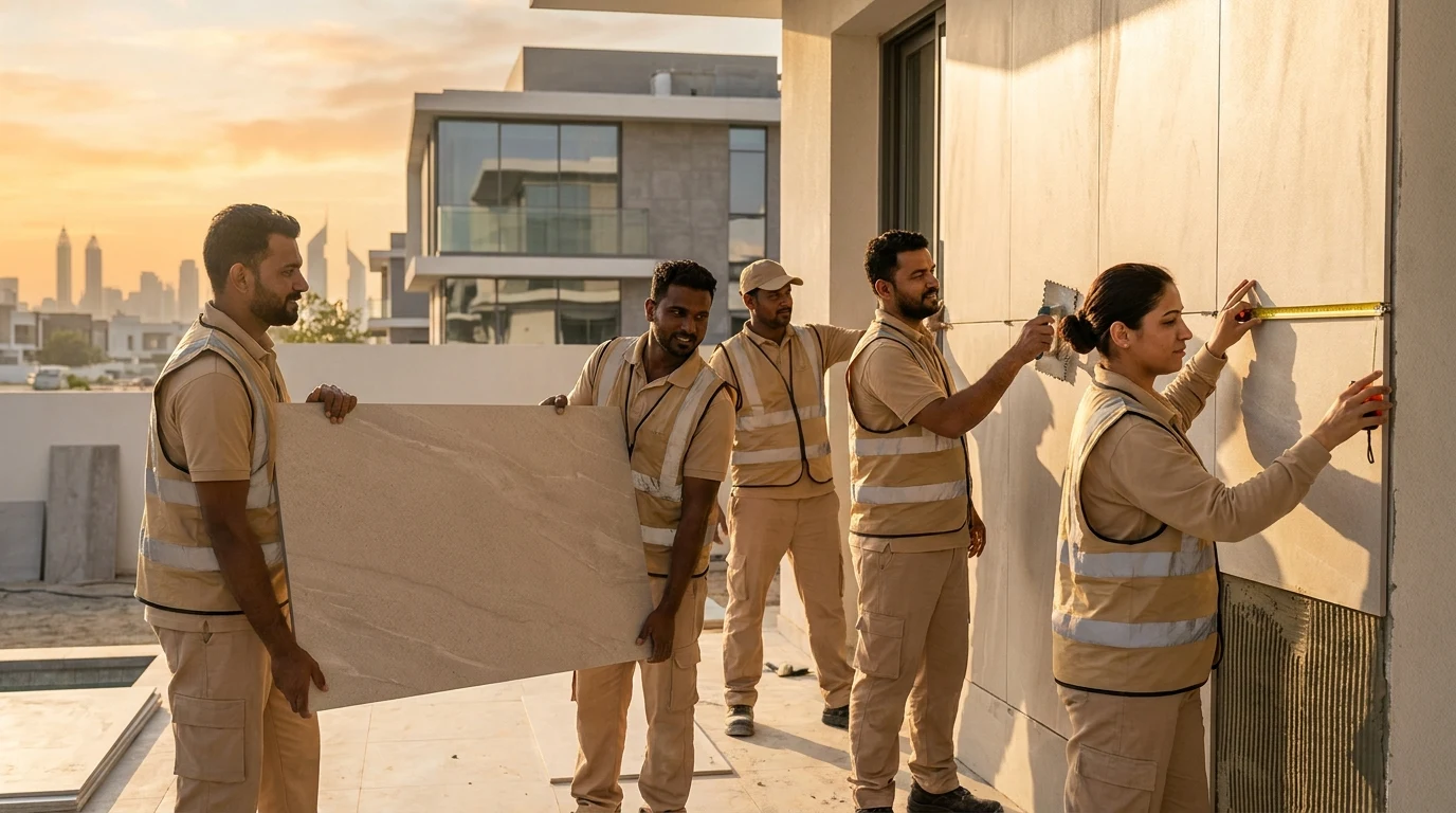 تركيب بديل الرخام في الإمارات 2