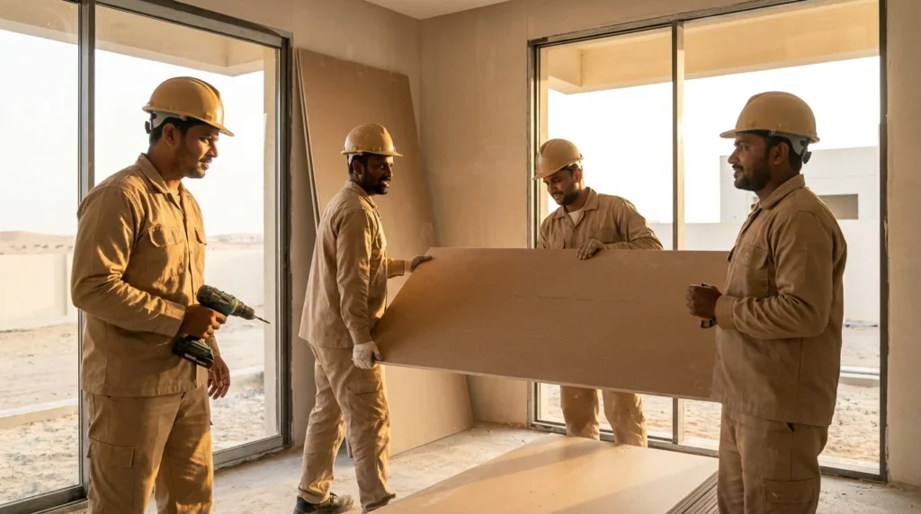 خطوات فحص جودة استلام أعمال مبلط سيراميك وبورسلين في الإمارات العربية المتحدة — التميز الاماراتي